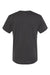 Alternative 6005 Mens Organic Short Sleeve Crewneck T-Shirt Earth Coal Flat Back