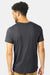 Alternative 6005 Mens Organic Short Sleeve Crewneck T-Shirt Earth Coal Grey Model Back