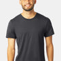 Alternative Mens Organic Short Sleeve Crewneck T-Shirt - Earth Coal Grey - NEW