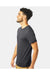 Alternative 6005 Mens Organic Short Sleeve Crewneck T-Shirt Earth Coal Model Side