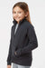 Boxercraft S89Y Youth Full Zip Practice Jacket Black Model Side