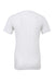 Bella + Canvas BC3001/3001 Mens Jersey Short Sleeve Crewneck T-Shirt Ash Grey Flat Back