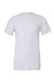 Bella + Canvas BC3413/3413C/3413 Mens Short Sleeve Crewneck T-Shirt White Fleck Flat Front