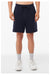 Bella + Canvas 3724 Mens Shorts w/ Pockets Navy Blue Model Front