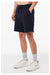 Bella + Canvas BC3724/3724 Mens Shorts w/ Pockets Navy Blue Model Side
