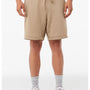 Bella + Canvas Mens Shorts w/ Pockets - Tan