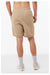 Bella + Canvas BC3724/3724 Mens Shorts w/ Pockets Tan Model Back