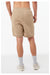Bella + Canvas 3724 Mens Shorts w/ Pockets Tan Model Back