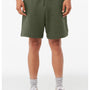 Bella + Canvas Mens Shorts w/ Pockets - Military Green