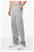 Bella + Canvas BC3725/3725 Mens Straight Leg Sweatpants w/ Pockets Heather Grey Model Side