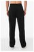 Bella + Canvas BC3725/3725 Mens Straight Leg Sweatpants w/ Pockets Black Model Back