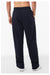 Bella + Canvas BC3725/3725 Mens Straight Leg Sweatpants w/ Pockets Navy Blue Model Back