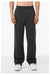 Bella + Canvas 3725 Mens Straight Leg Sweatpants w/ Pockets Heather Dark Grey Model Front