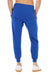 Bella + Canvas BC3727 Mens Jogger Sweatpants w/ Pockets True Royal Blue Model Back