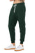 Bella + Canvas BC3727 Mens Jogger Sweatpants w/ Pockets Forest Green Model 3Q