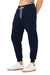 Bella + Canvas BC3727/3727 Mens Jogger Sweatpants w/ Pockets Navy Blue Model 3Q