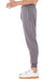 Bella + Canvas BC3727 Mens Jogger Sweatpants w/ Pockets Storm Grey Model Side