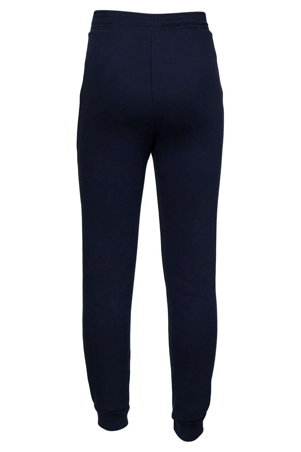 Bella + Canvas 3727Y Youth Jogger Sweatpants Navy Blue Flat Back