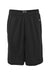 Badger 4119 Mens B-Core Moisture Wicking Shorts w/ Pockets Black Flat Front
