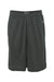 Badger 4119 Mens B-Core Moisture Wicking Shorts w/ Pockets Graphite Grey Flat Front