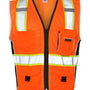 Kishigo Unisex Premium Black Series Heavy Duty Vest - Orange