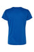 C2 Sport 5600 Womens Performance Moisture Wicking Short Sleeve Crewneck T-Shirt Royal Blue Flat Back