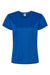 C2 Sport 5600 Womens Performance Moisture Wicking Short Sleeve Crewneck T-Shirt Royal Blue Flat Front