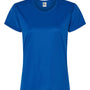 C2 Sport Womens Performance Moisture Wicking Short Sleeve Crewneck T-Shirt - Royal Blue - NEW