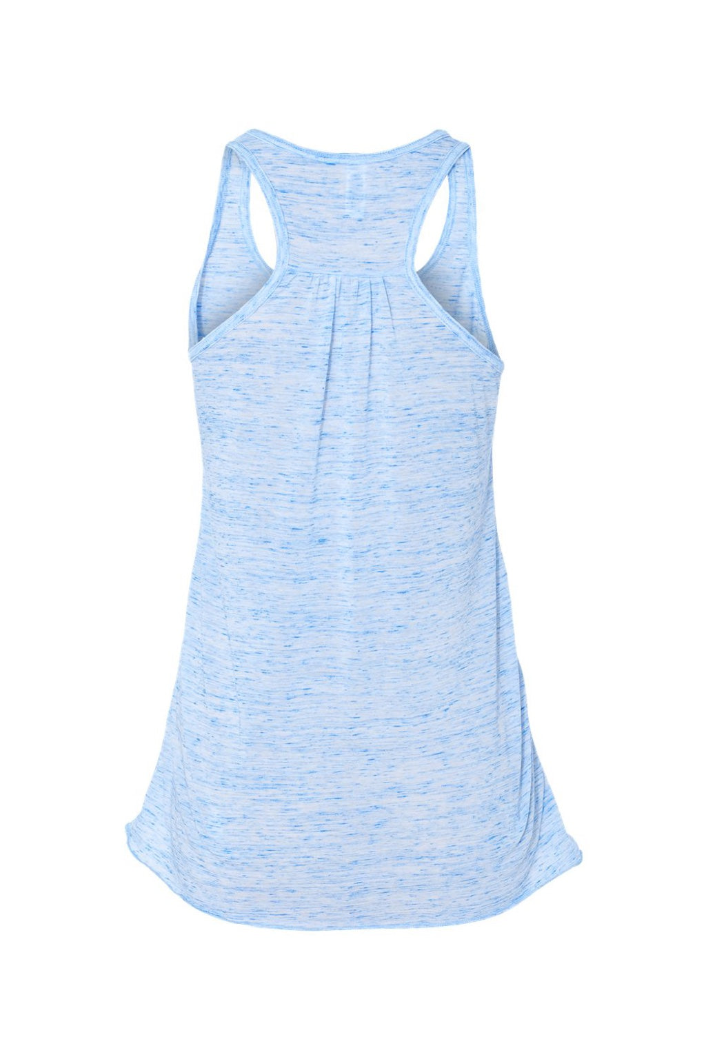 Bella + Canvas BC8800/8800 Womens Flowy Tank Top Blue Marble Flat Back