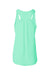 Bella + Canvas BC8800/8800 Womens Flowy Tank Top Mint Green Flat Back