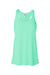 Bella + Canvas BC8800/8800 Womens Flowy Tank Top Mint Green Flat Front
