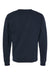 Independent Trading Co. SS3000 Mens Crewneck Sweatshirt Classic Navy Blue Flat Back