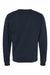 Independent Trading Company SS3000 Mens Crewneck Sweatshirt Classic Navy Blue Flat Back