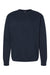 Independent Trading Co. SS3000 Mens Crewneck Sweatshirt Classic Navy Blue Flat Front
