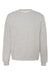 Independent Trading Company SS3000 Mens Crewneck Sweatshirt Heather Grey Flat Front