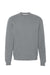 Independent Trading Company SS3000 Mens Crewneck Sweatshirt Heather Gunmetal Grey Flat Front
