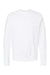 Independent Trading Company SS3000 Mens Crewneck Sweatshirt White Flat Front