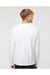Independent Trading Co. SS3000 Mens Crewneck Sweatshirt White Model Back