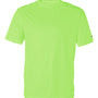 Badger Mens B-Core Moisture Wicking Short Sleeve Crewneck T-Shirt - Lime Green - NEW