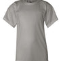 Badger Youth B-Core Moisture Wicking Short Sleeve Crewneck T-Shirt - Silver Grey - NEW