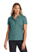 Ogio LOG170 Womens Regain Moisture Wicking Short Sleeve Polo Shirt Arctic Mist Model Front