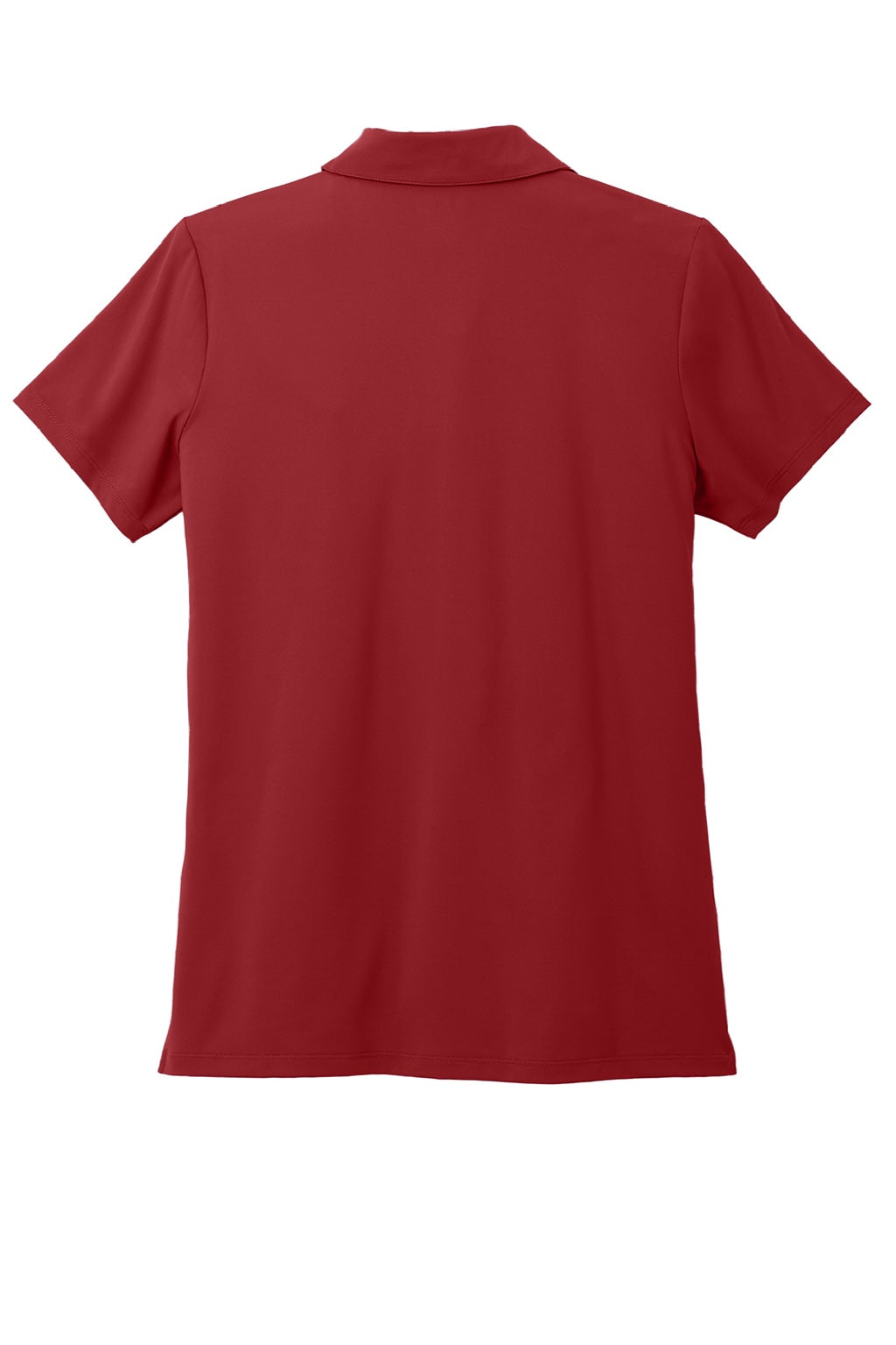 Ogio LOG170 Womens Regain Moisture Wicking Short Sleeve Polo Shirt Signal Red Flat Back