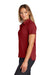 Ogio LOG170 Womens Regain Moisture Wicking Short Sleeve Polo Shirt Signal Red Model Side