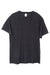 Threadfast Apparel 382R Mens Impact Short Sleeve Crewneck T-Shirt Black Flat Front