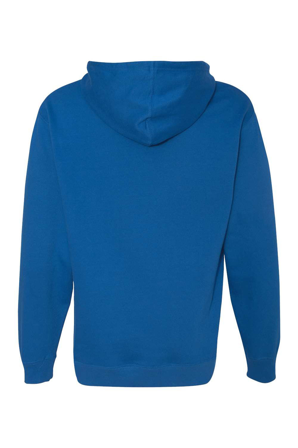 Independent Trading Co. SS4500 Mens Hooded Sweatshirt Hoodie Royal Blue Flat Back