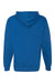Independent Trading Company SS4500 Mens Hooded Sweatshirt Hoodie w/ Pouch Pocket Royal Blue Flat Back
