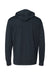 Independent Trading Co. SS150J Mens Long Sleeve Hooded T-Shirt Hoodie Heather Classic Navy Blue Flat Back
