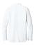 Port Authority LK880 Womens C-FREE Double Knit Moisture Wicking 1/4 Zip Sweatshirt White Flat Back