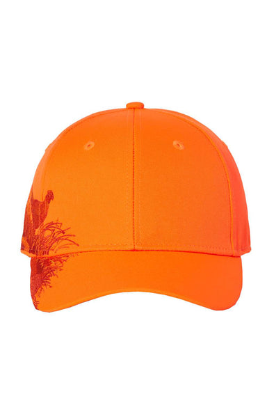 Dri Duck 3261 Mens Pheasant Hat Blaze Orange Flat Front