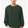 Bella + Canvas Mens Classic Crewneck Sweatshirt - Heather Forest Green